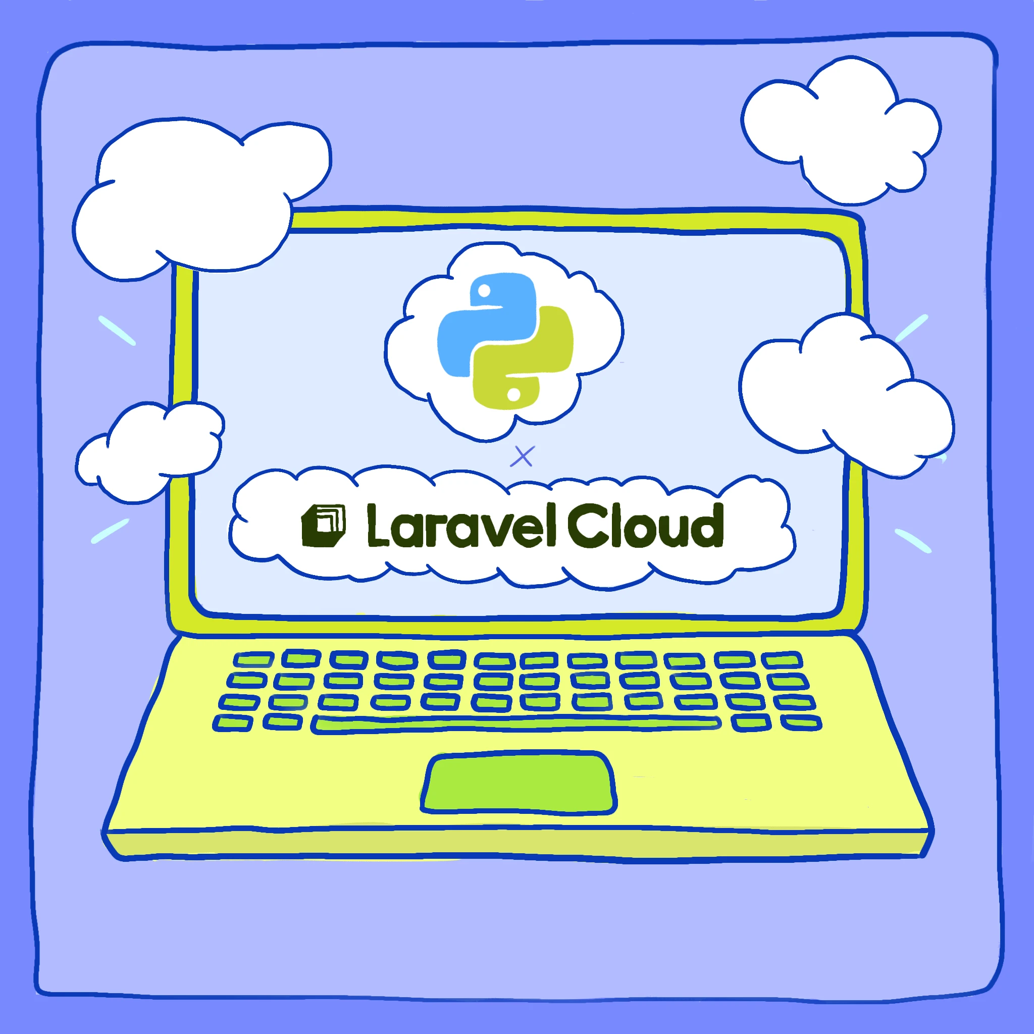 Running Python Code on Laravel Cloud from a Laravel Application