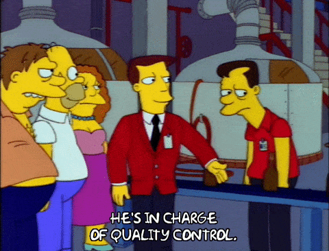 in charge of quality control