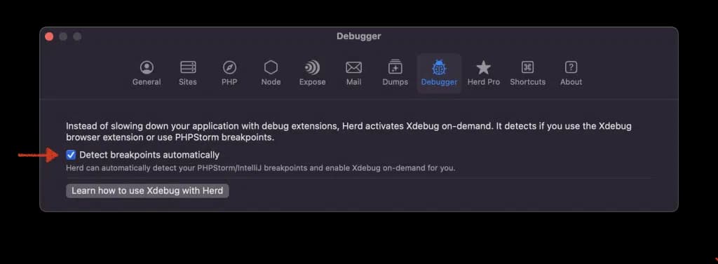 Laravel herd pro