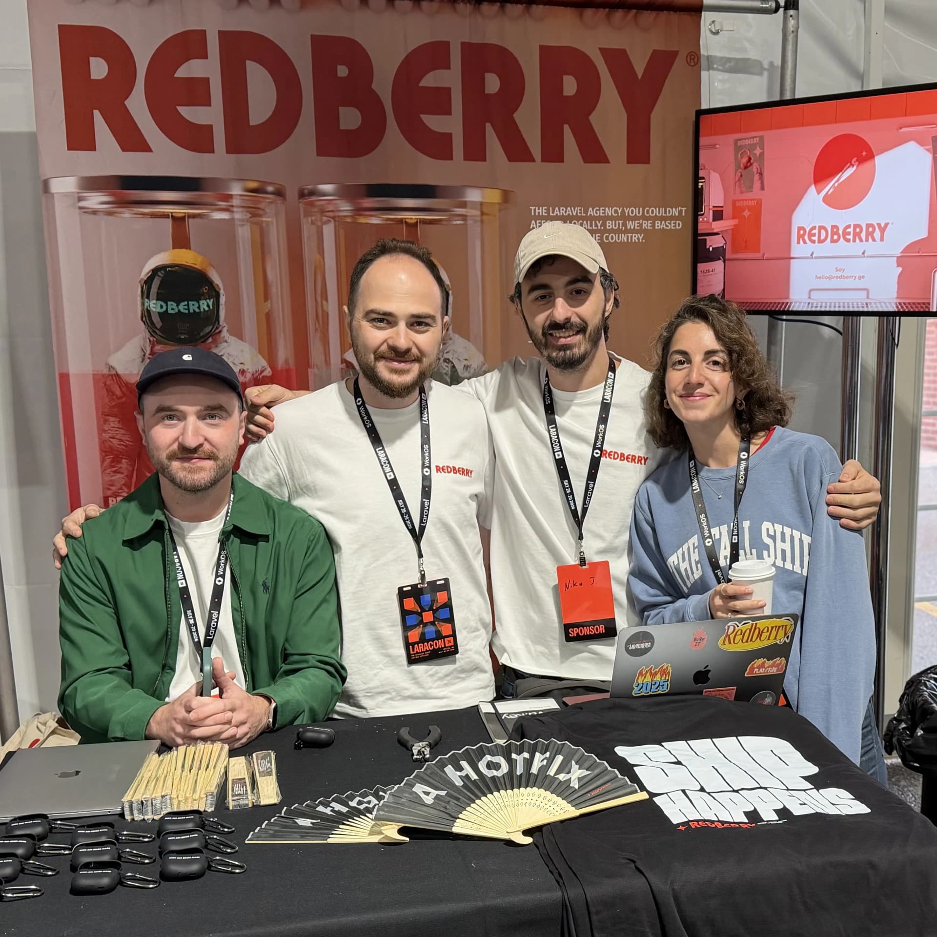 Redberry's Team at Laracon US 2026