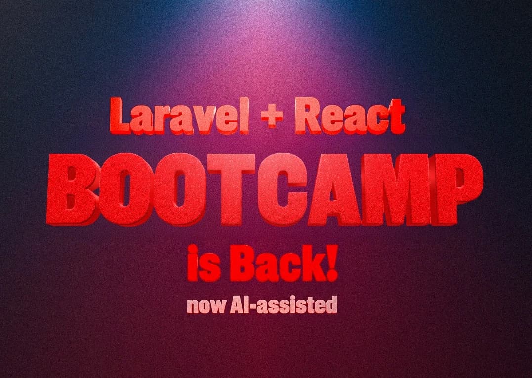 laravel react bootcamp